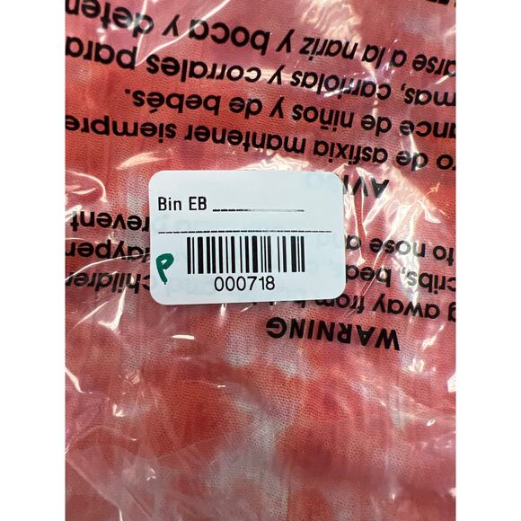 NWT Raga Womens Orange Tie Dye Button Down V-Neck Maxi Shift Dress Size S - Picture 10 of 10